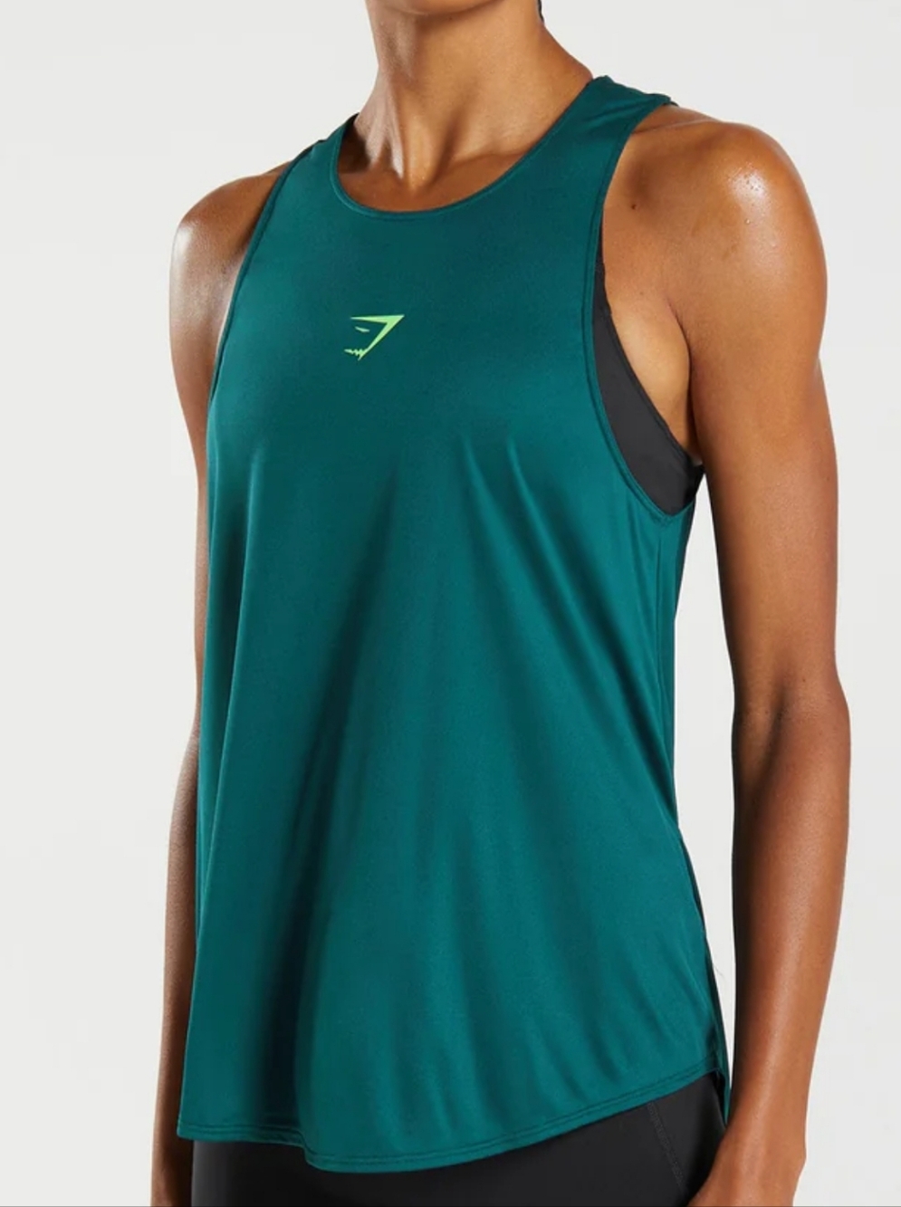 Gymshark Women's Teal Athletic Tank